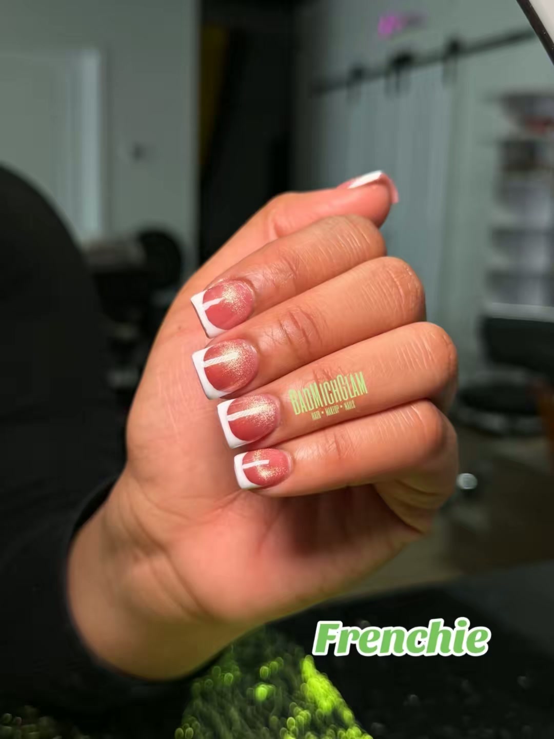 French tip nail set